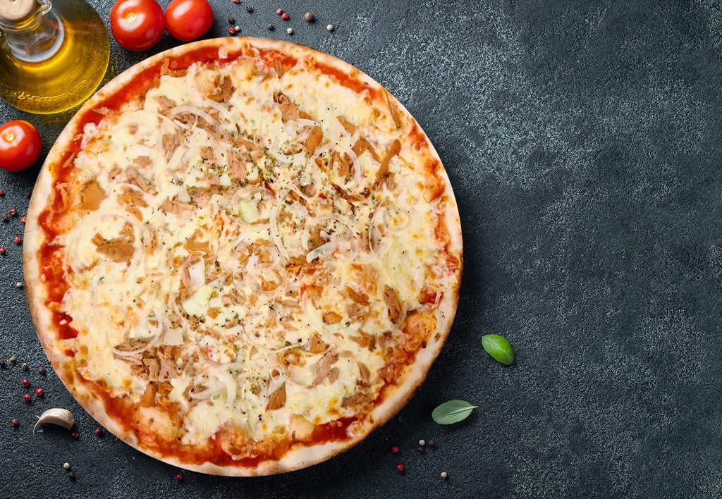 Pizza Tonno - Pizzeria Don Carlo Calella