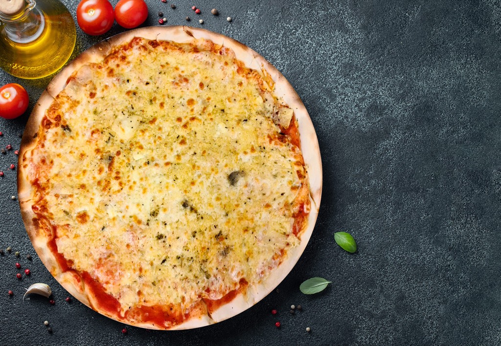 Pizza 5 Quesos - Pizzeria Don Carlo Calella