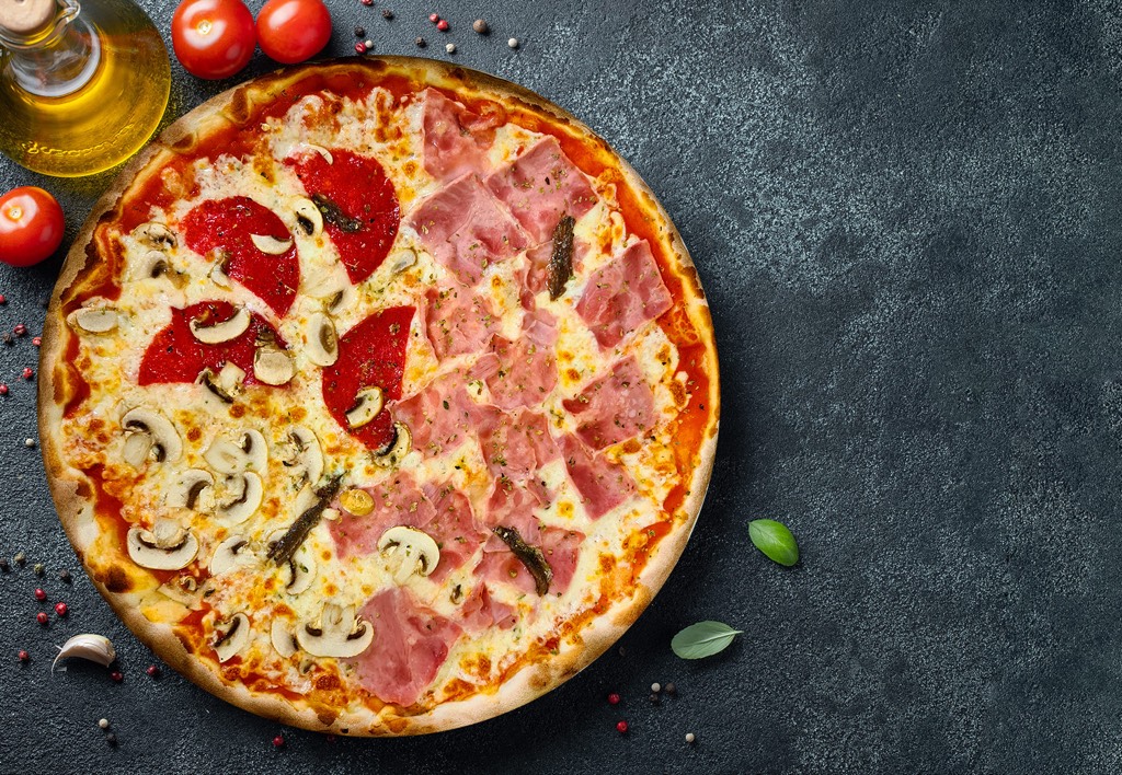 Pizza 4 Estaciones - Pizzeria Don Carlo Calella