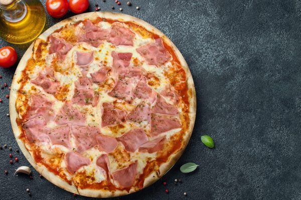 Pizza Prosciuto - Pizzeria Don Carlo Calella